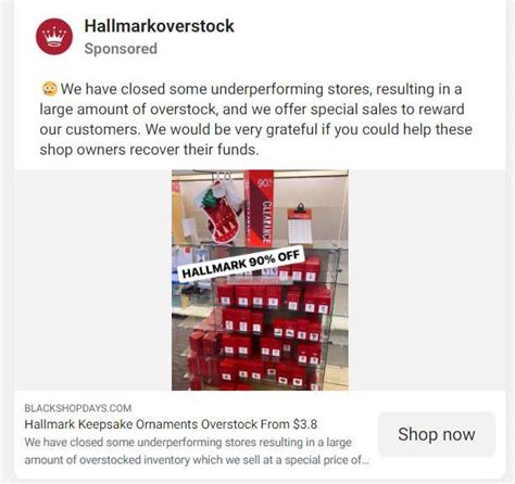 counterfeit overstock sales